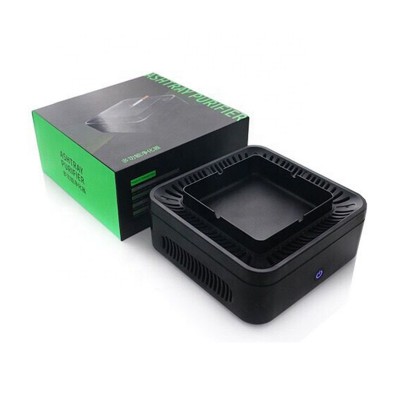 UKETA high quality desktop smokeless multi-function cigarette smoke PM2.5 purifying ashtray