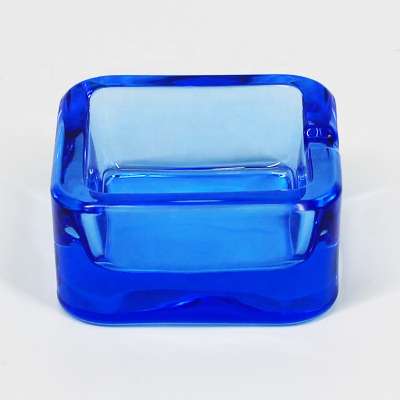 UKETA glass ash trays high quality custom logo clear glass ashtray