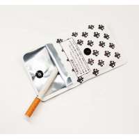 UKETA in stock custom soft cigarette ash holder disposable pocket ashtray pouch for sale