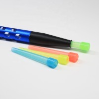 UKETA cheap hot selling universal size colorful disposable PP glow in the dark hookah mouth tips