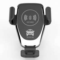 2020 New Penguin Car Wireless Charger Wholesale Car Infrared Sensor Wireless Charger Phone Holder 2 In1 Car Charger Holder