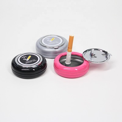 UKETA wholesale promotional cheap outdoor smoking cigarette portable ash tray