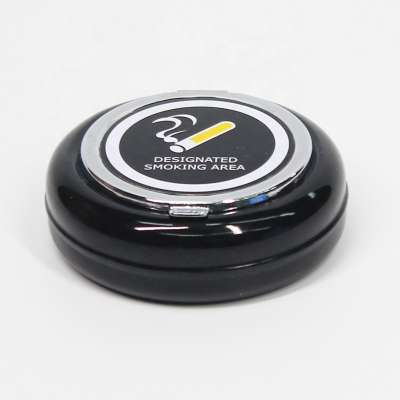 UKETA airtight promotional cheap outdoor cigarette custom ashtray portable