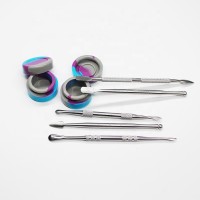 UKETA wholesale custom girly weed accessories stainless steel wax dabber dab tools kit