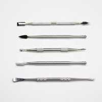 UKETA custom weed accessories stainless steel wax dabber titanium dab tool set with aluminum case